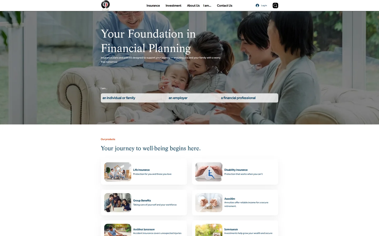 Genesis Wealth Advisory website